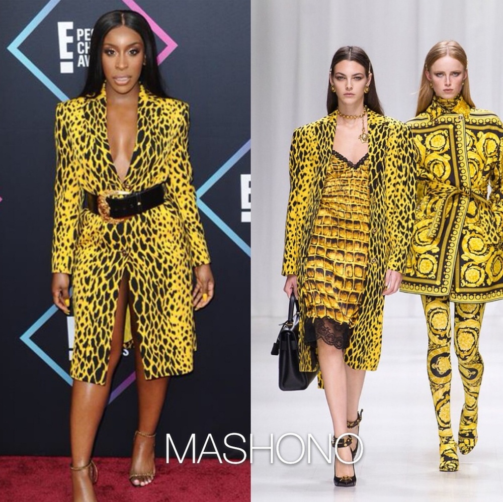 Animal print Trentchcoat